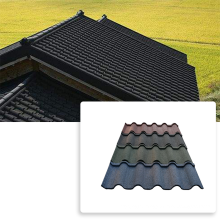 Hot selling asphalt roofing shingles types of zinc aluzinc color sheet price stone coated roof milano tile